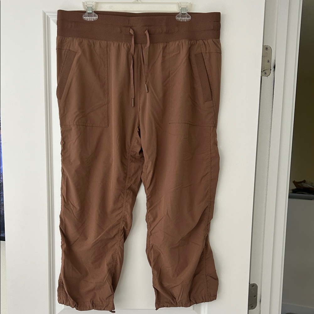 Kyodan Rust Brown Drawstring Joggers